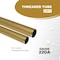 Everflow Threaded Tube for Tubular Drain Applications, 22GA Brass 1-1/2"x12" 22512 - alternate 4